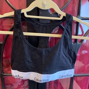 Calvin Klein sports bra